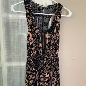 kimchi blue lace print dress